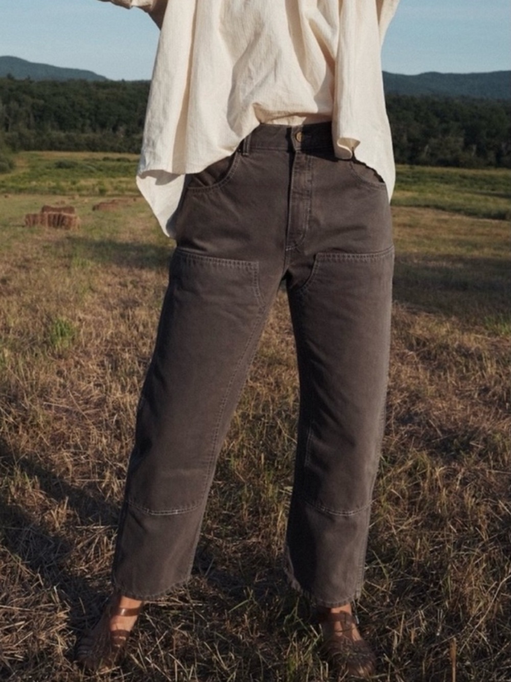 Rudy Jude Utility Jean Beach Clay Gray Size 2 / Medium